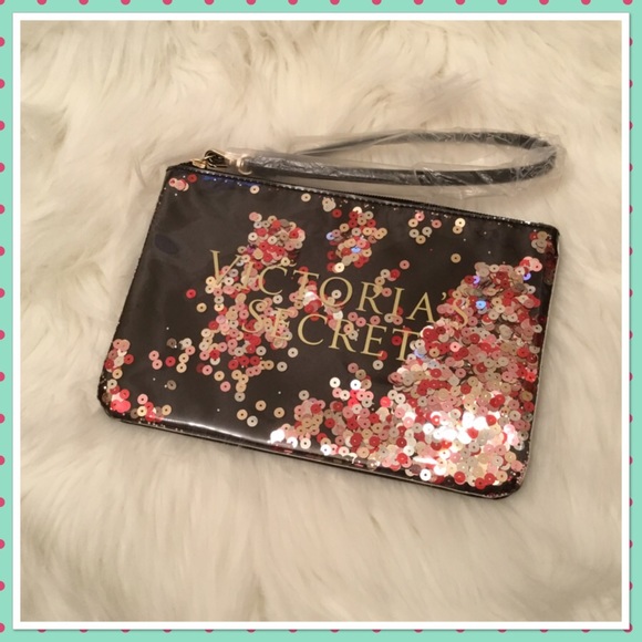 Victoria's Secret Sequin Wristlet- NWOT - Picture 1 of 6